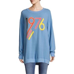 Wildfox “1976” Road Trip Sweatshirt Top size Small